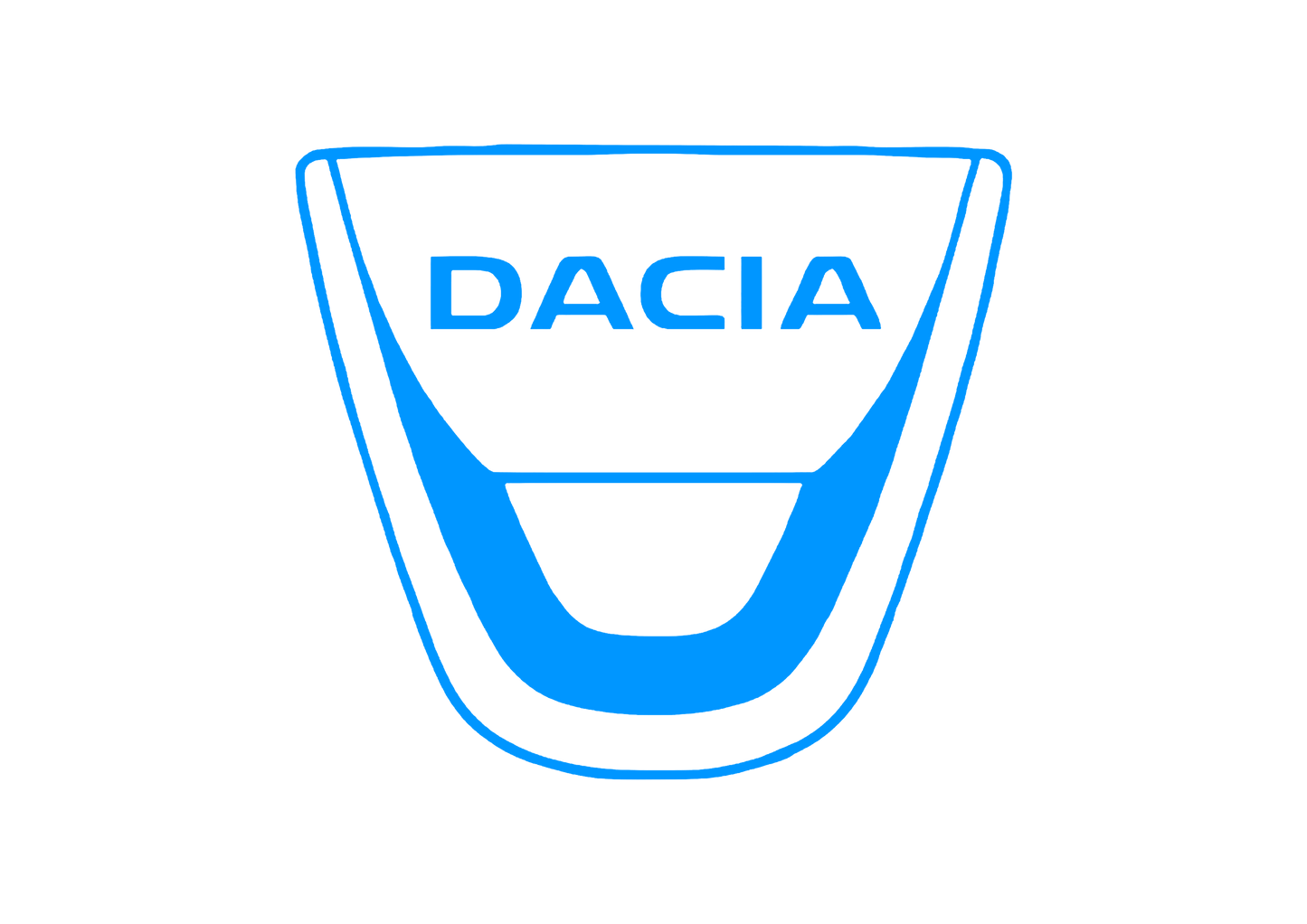 Sticker - DACIA OLD LOGO 3