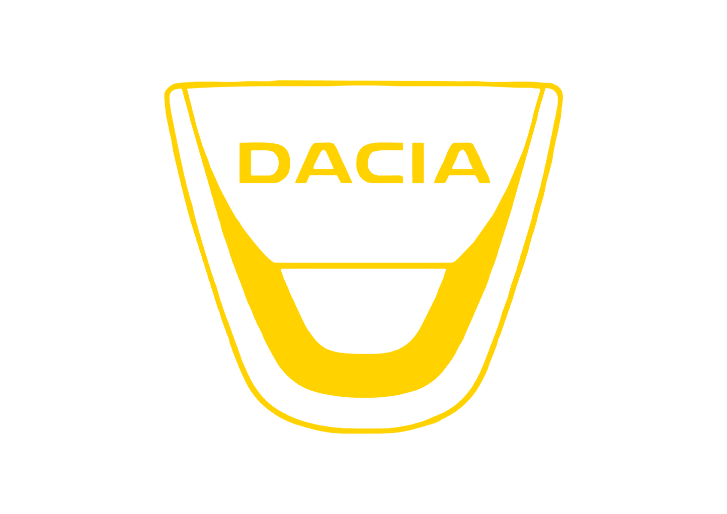 Sticker - DACIA OLD LOGO 3