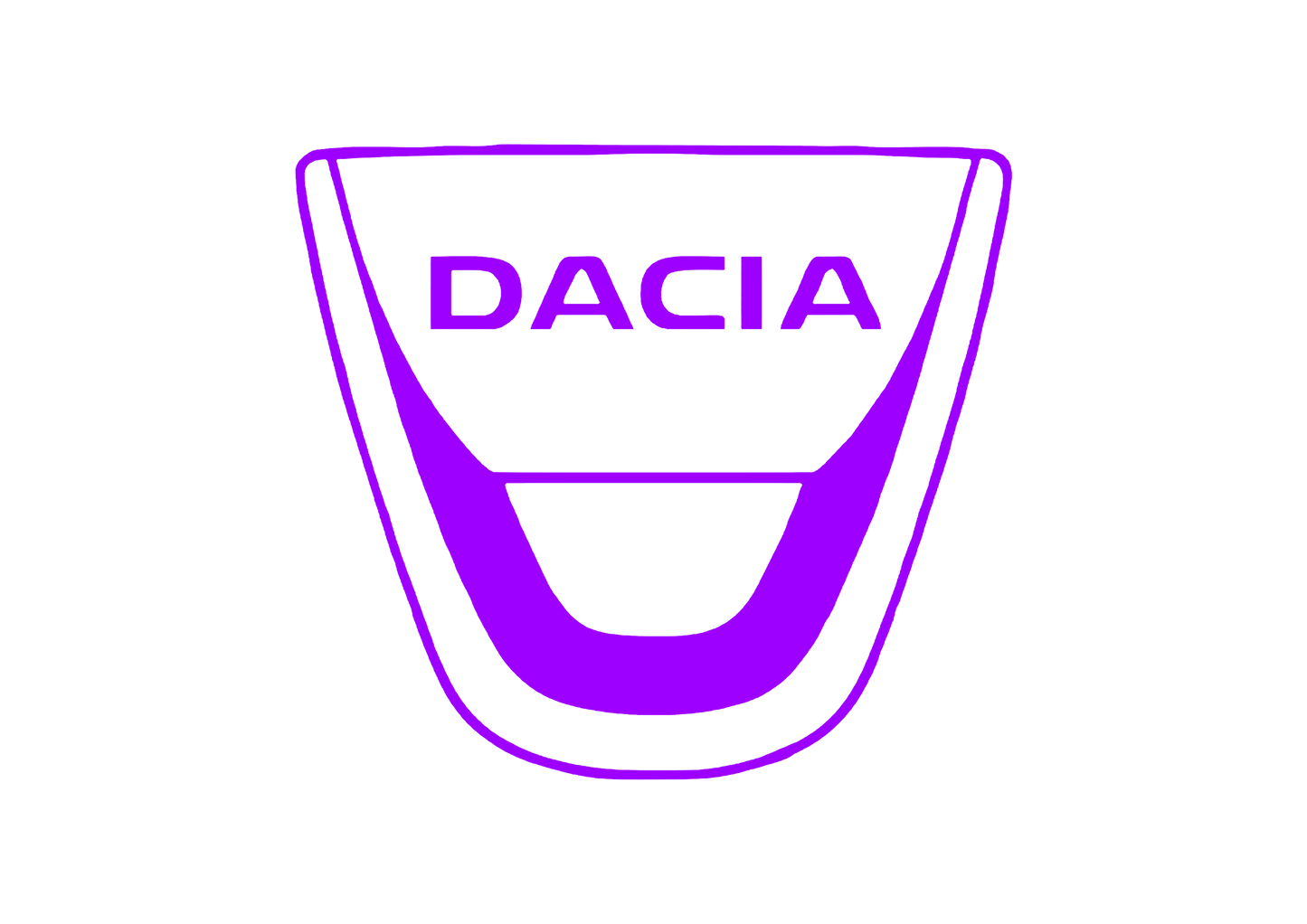 Sticker - DACIA OLD LOGO 3
