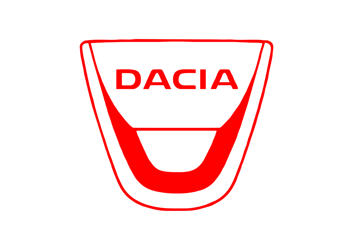 Sticker - DACIA OLD LOGO 3