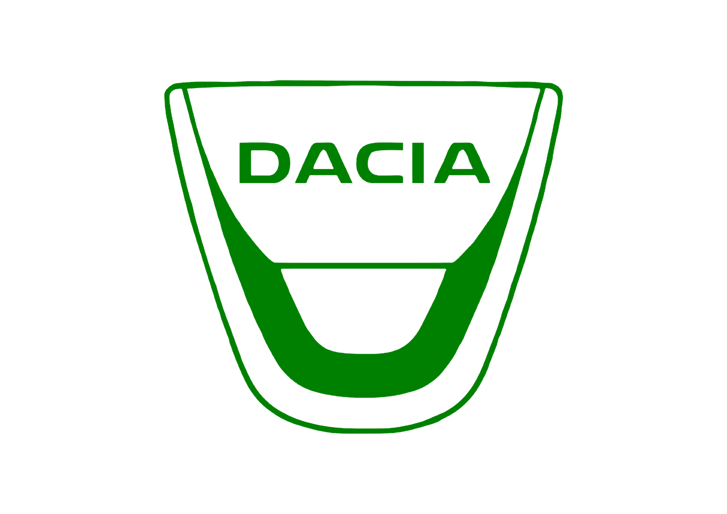 Sticker - DACIA OLD LOGO 3