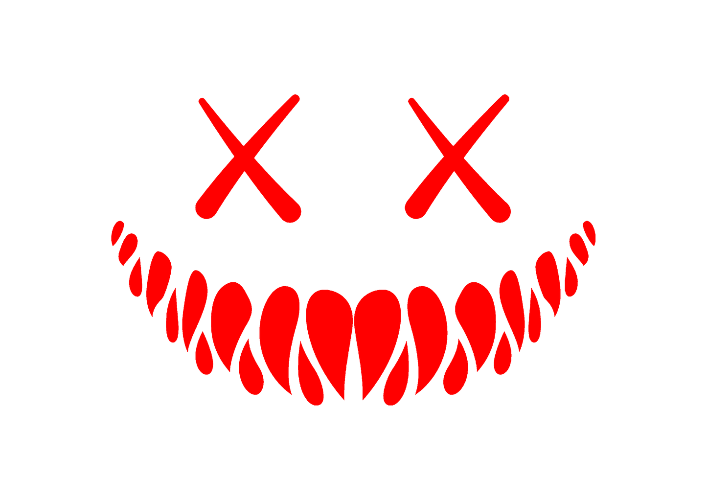 Sticker - DEATH FACE