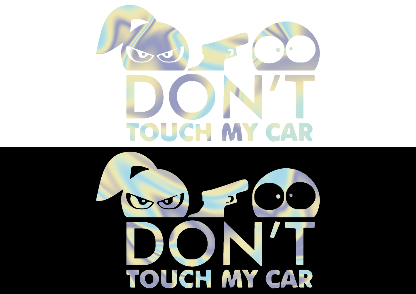 Sticker - DON'T TOUCH MY CAR 1