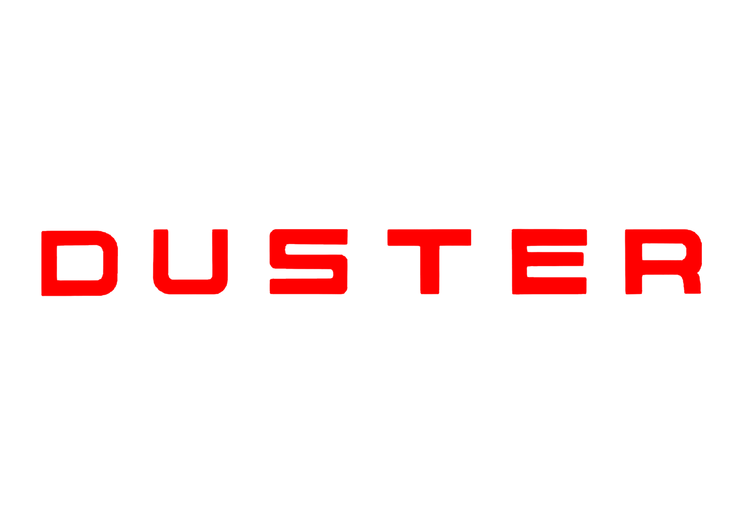 Sticker - DUSTER OLD LOGO 1