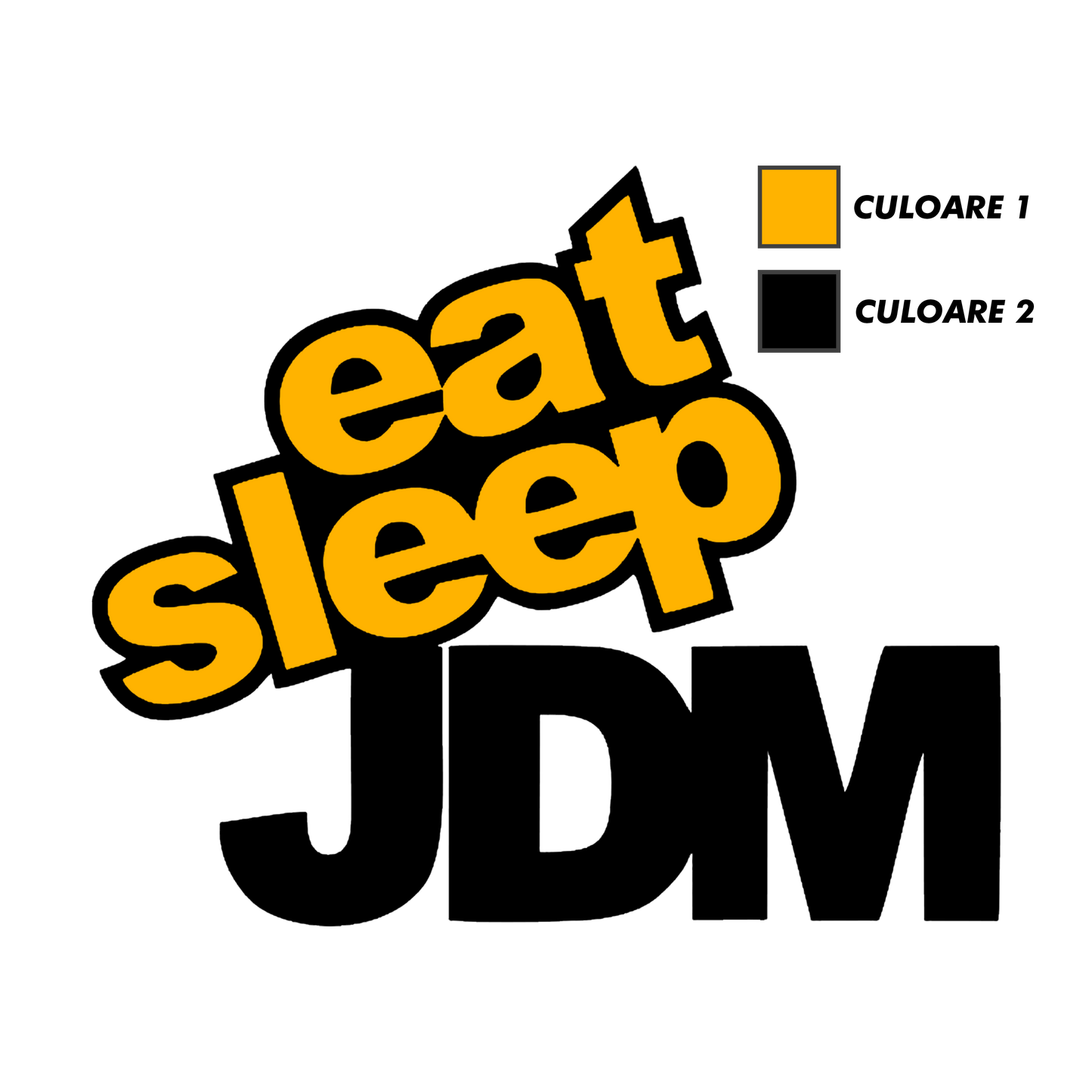 Sticker - EAT SLEEP JDM