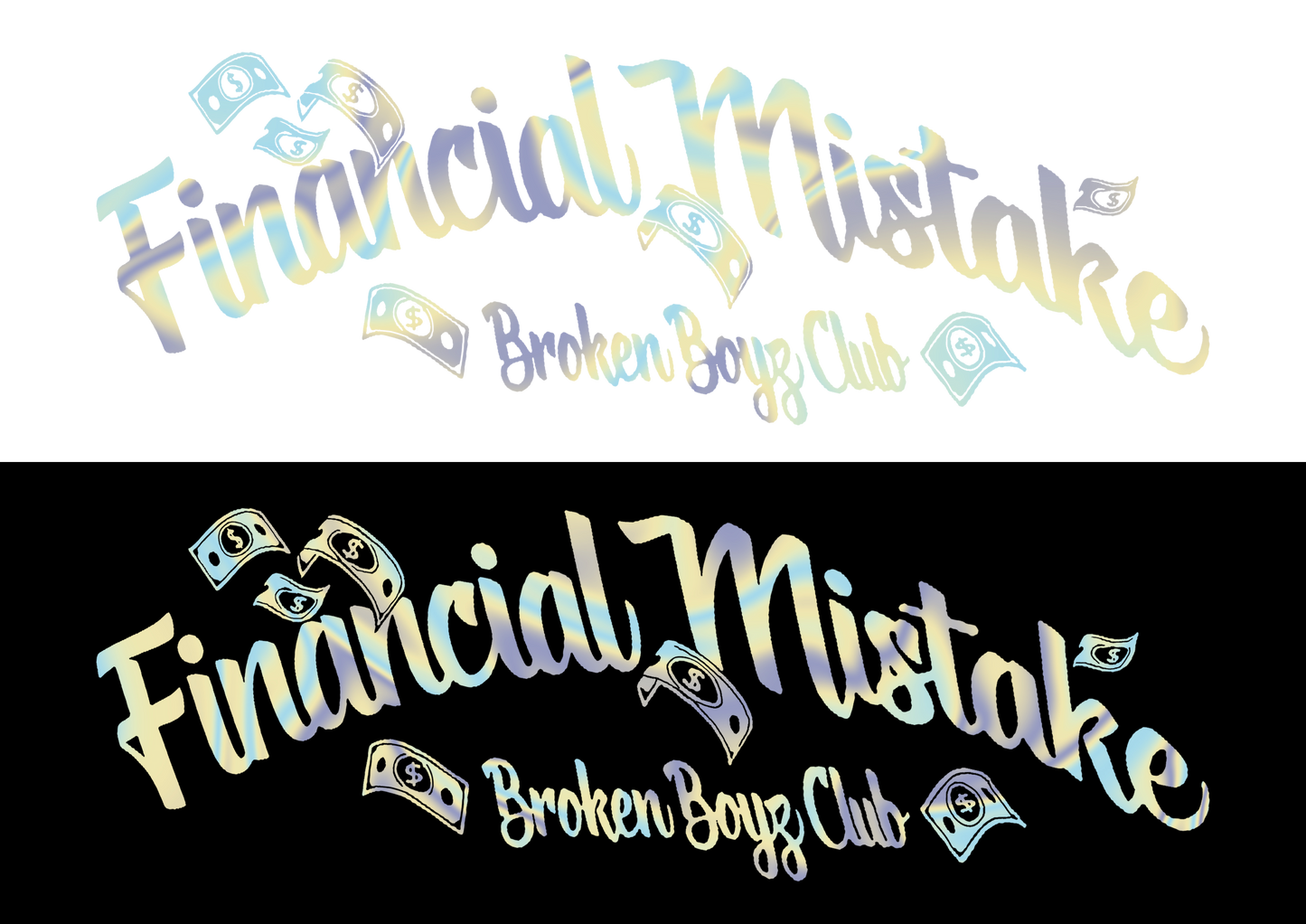 Sticker Luneta - FINANCIAL MISTAKE
