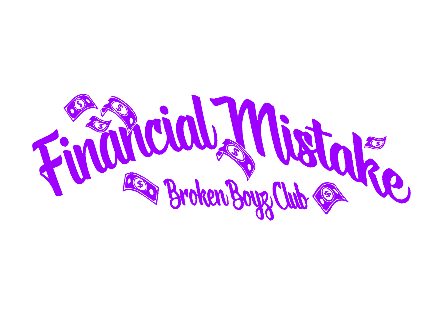 Sticker Luneta - FINANCIAL MISTAKE