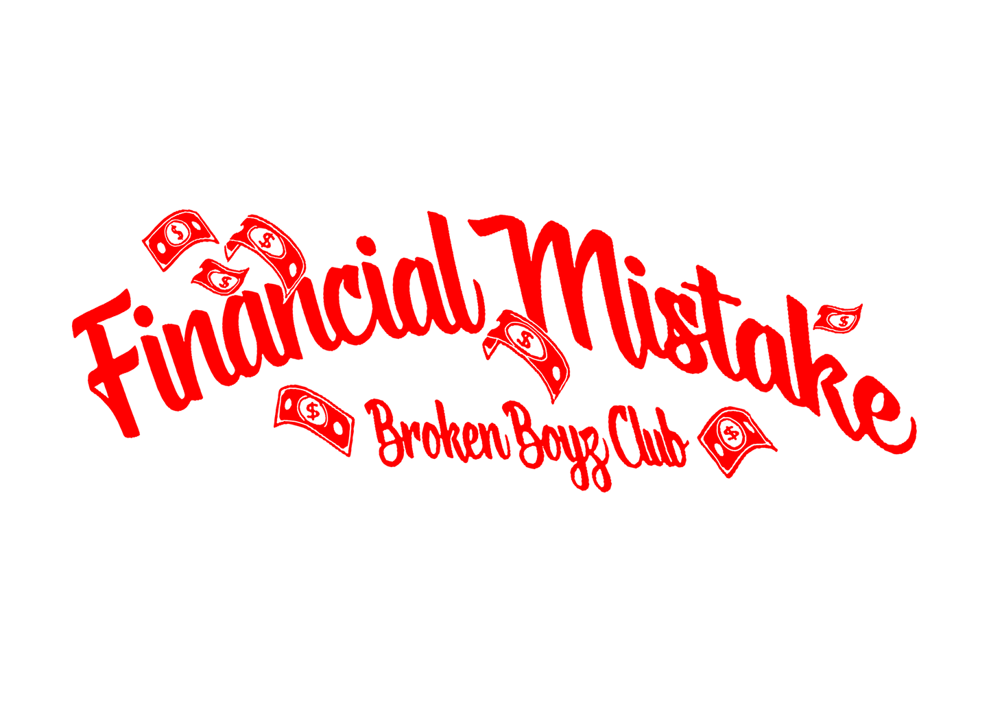 Sticker Luneta - FINANCIAL MISTAKE