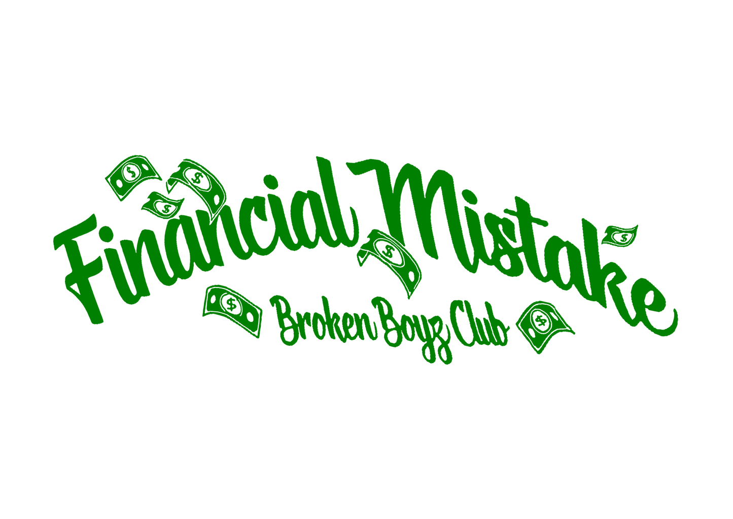 Sticker Luneta - FINANCIAL MISTAKE