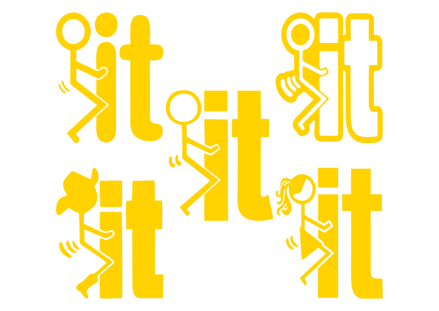 Sticker - F*CK IT