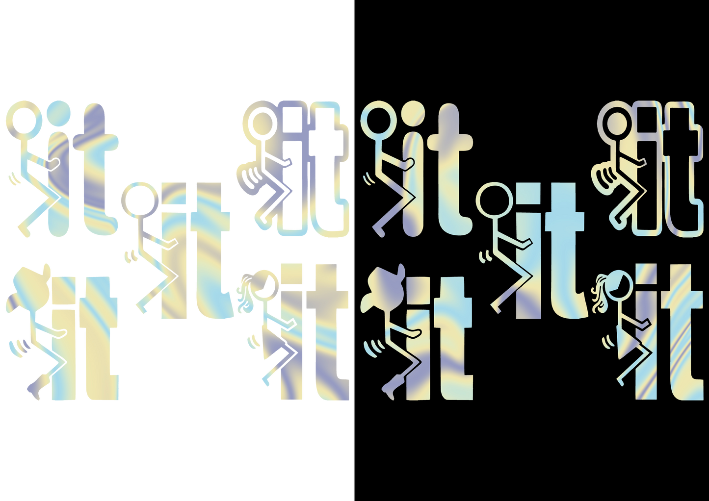 Sticker - F*CK IT