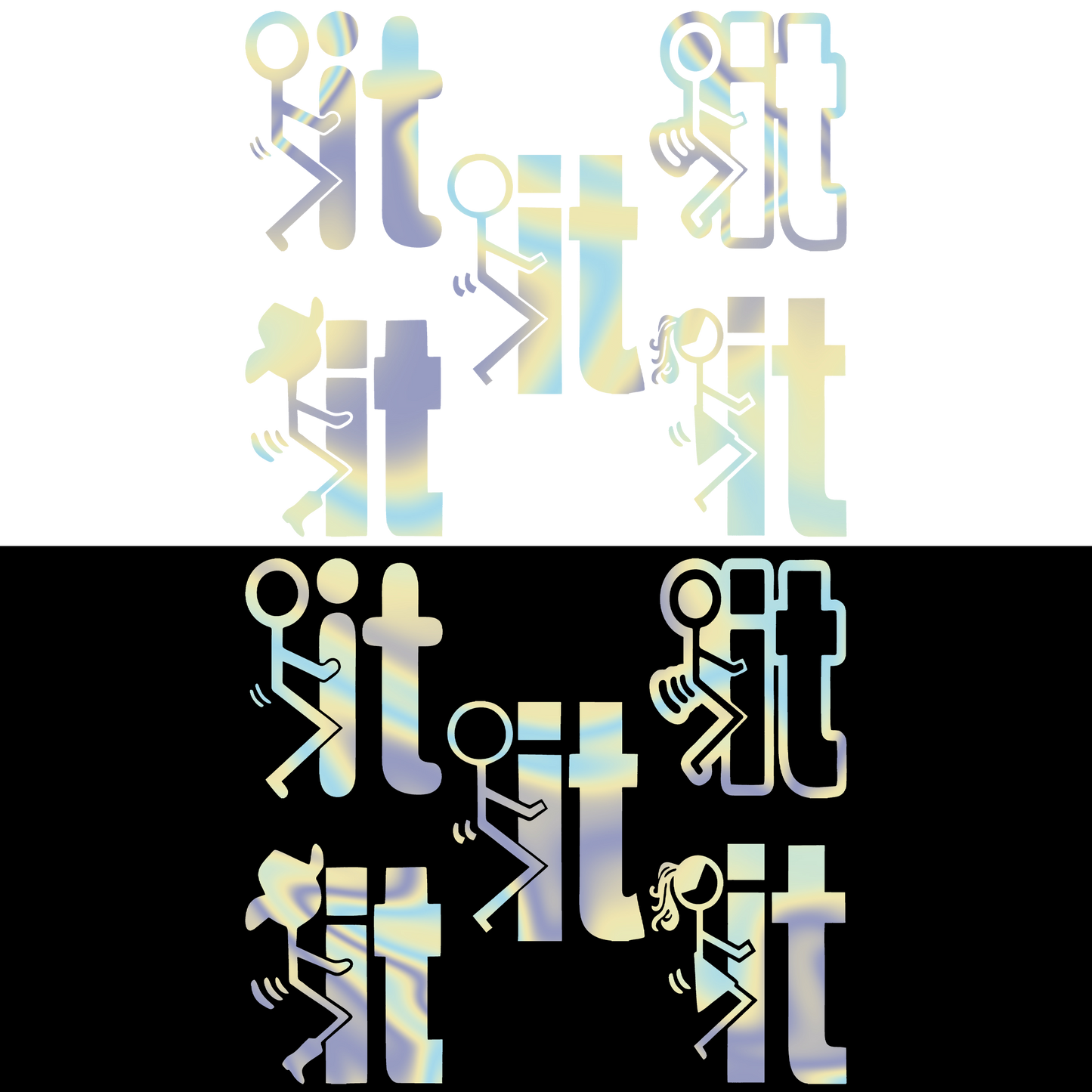 Sticker - F*CK IT
