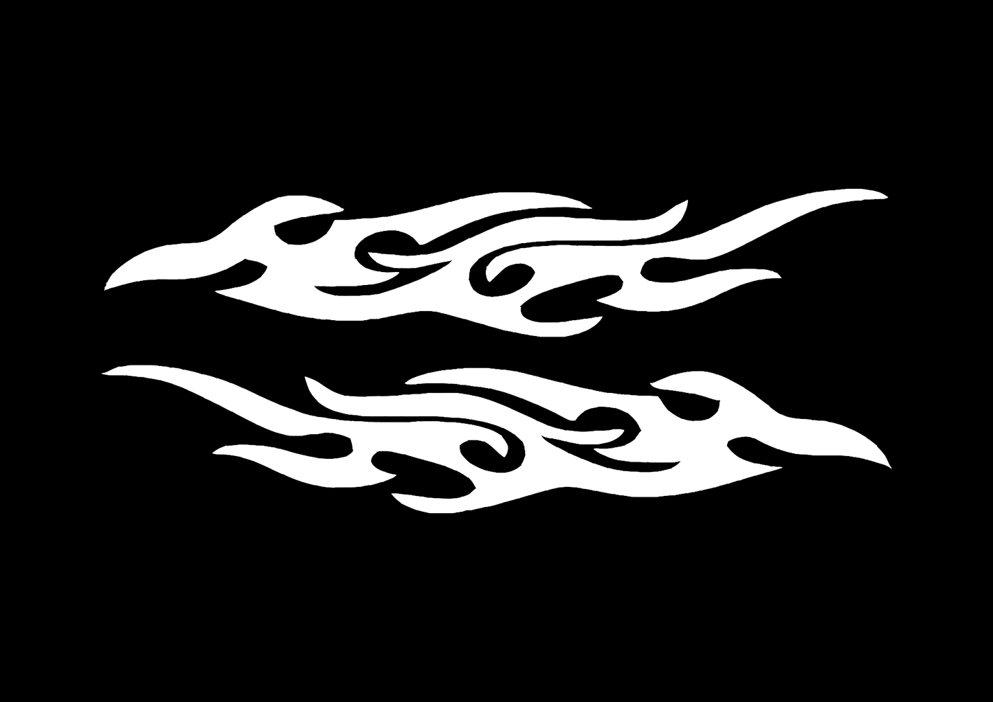 Sticker Set - X2 FLAMES