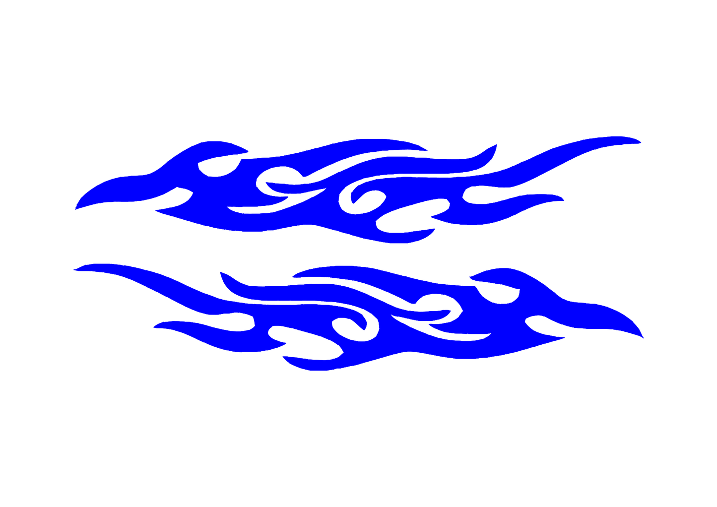 Sticker Set - X2 FLAMES