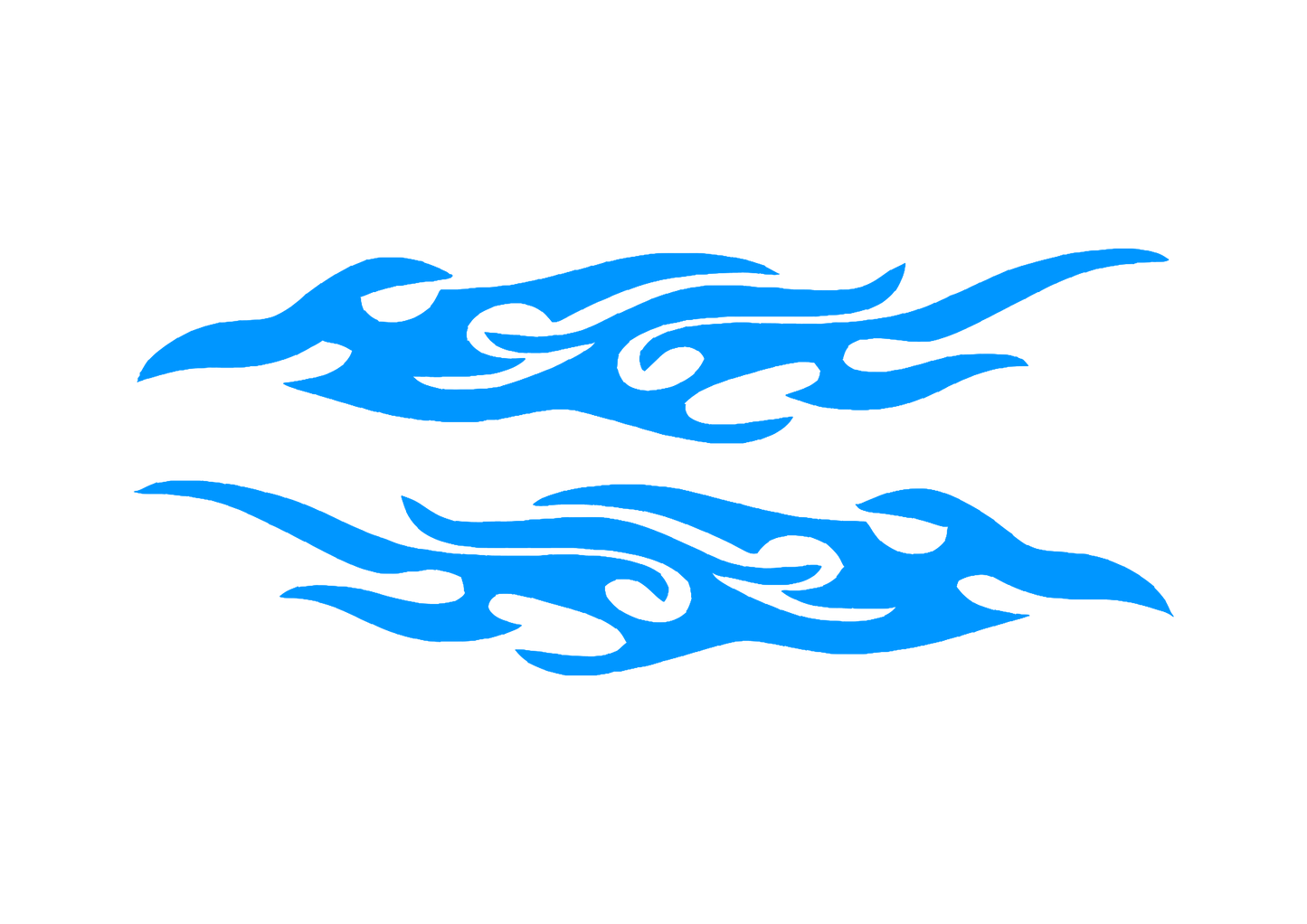 Sticker Set - X2 FLAMES