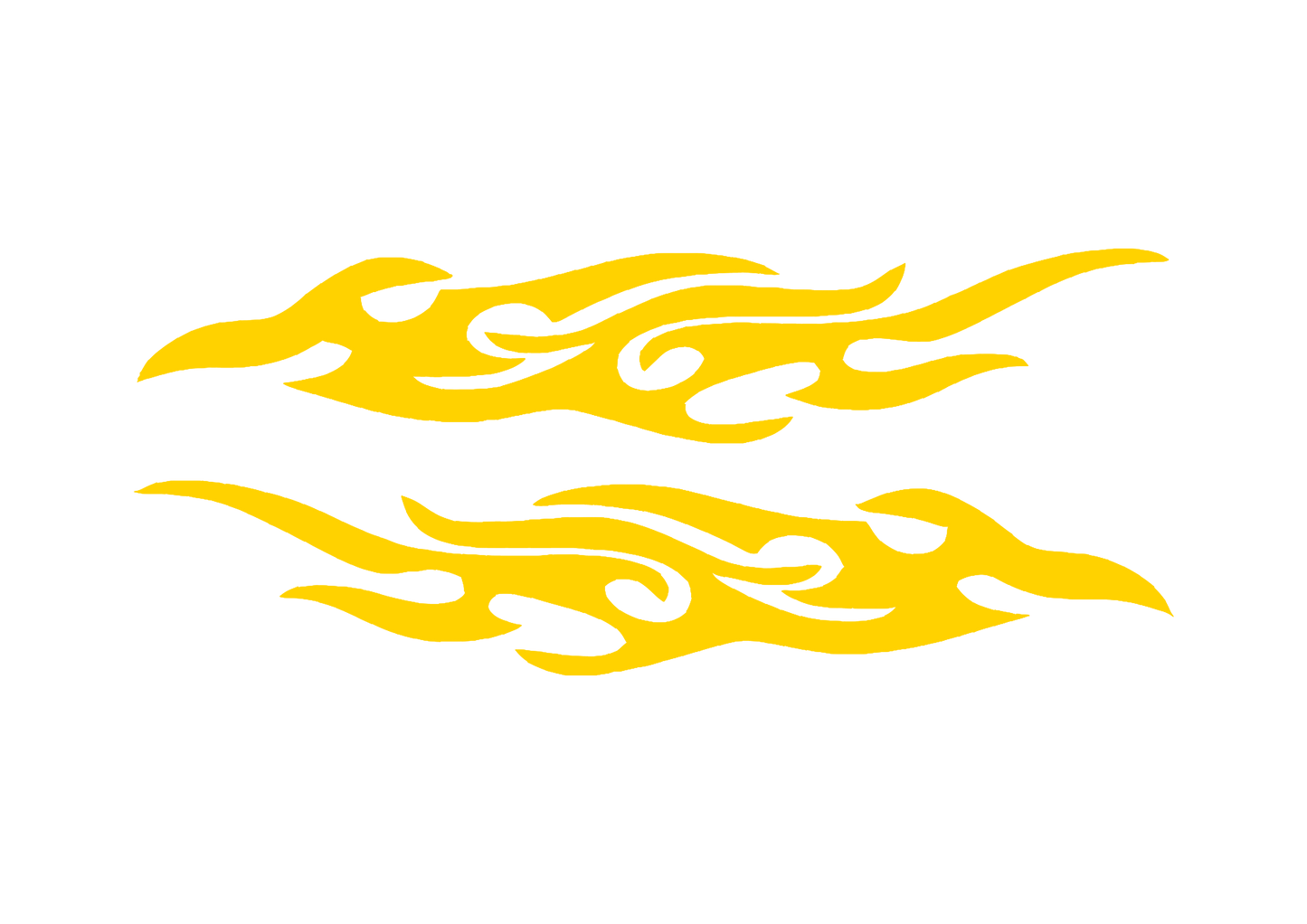 Sticker Set - X2 FLAMES
