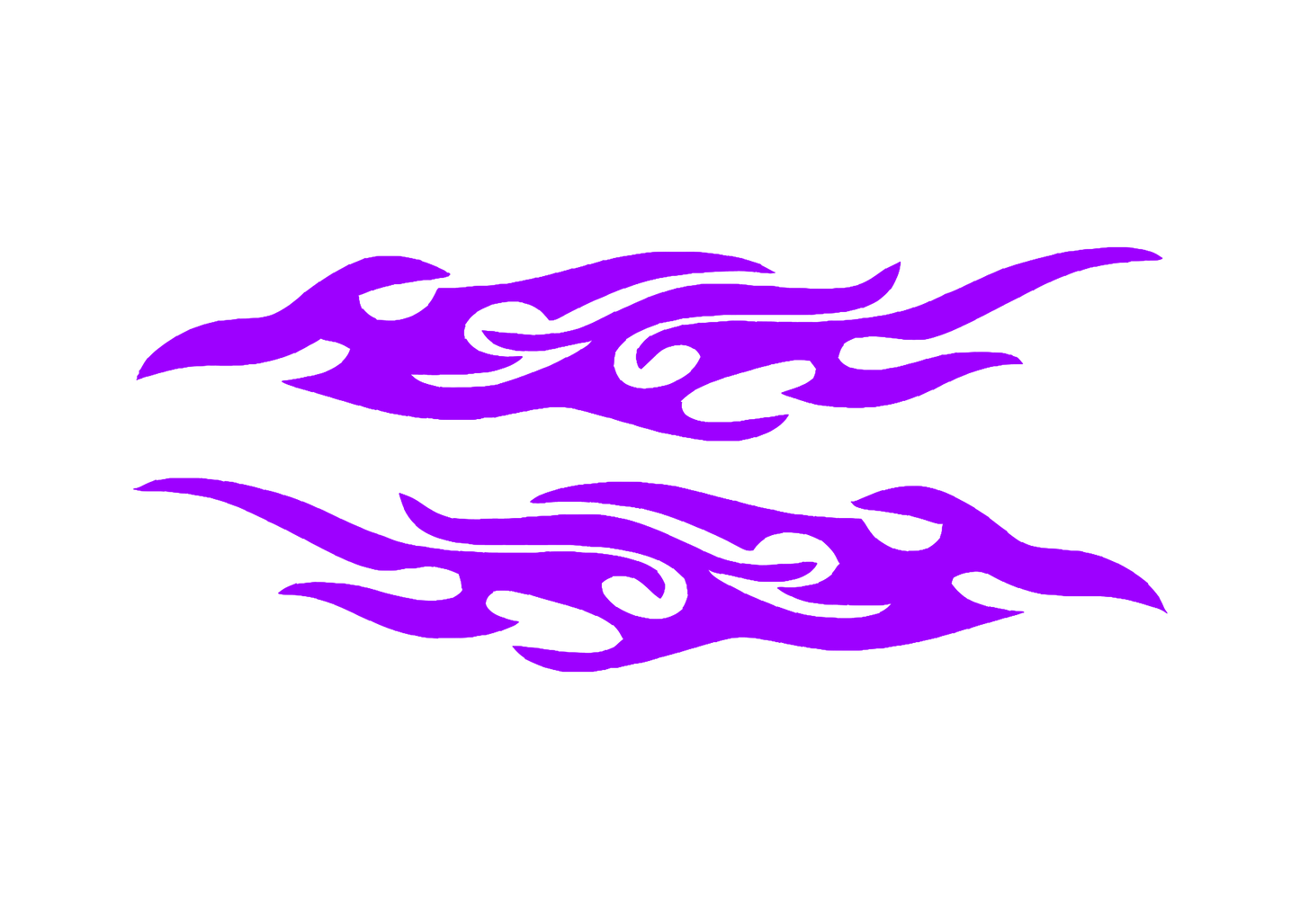 Sticker Set - X2 FLAMES