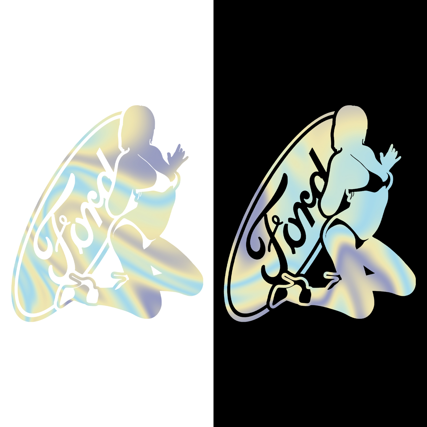 Sticker - FORD GIRL 3