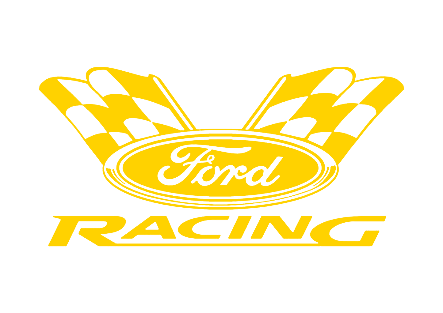 Sticker - FORD RACING 2