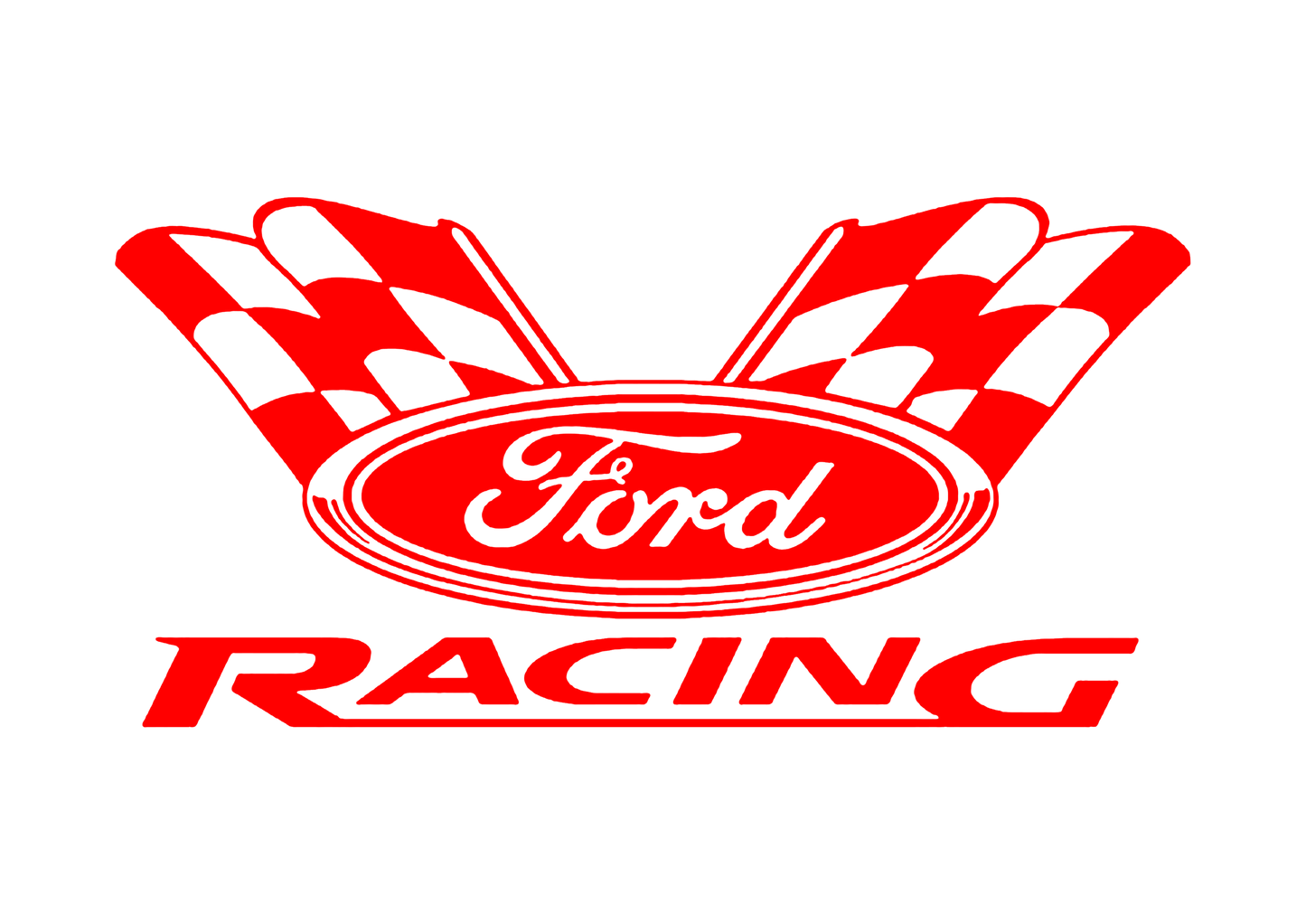 Sticker - FORD RACING 2