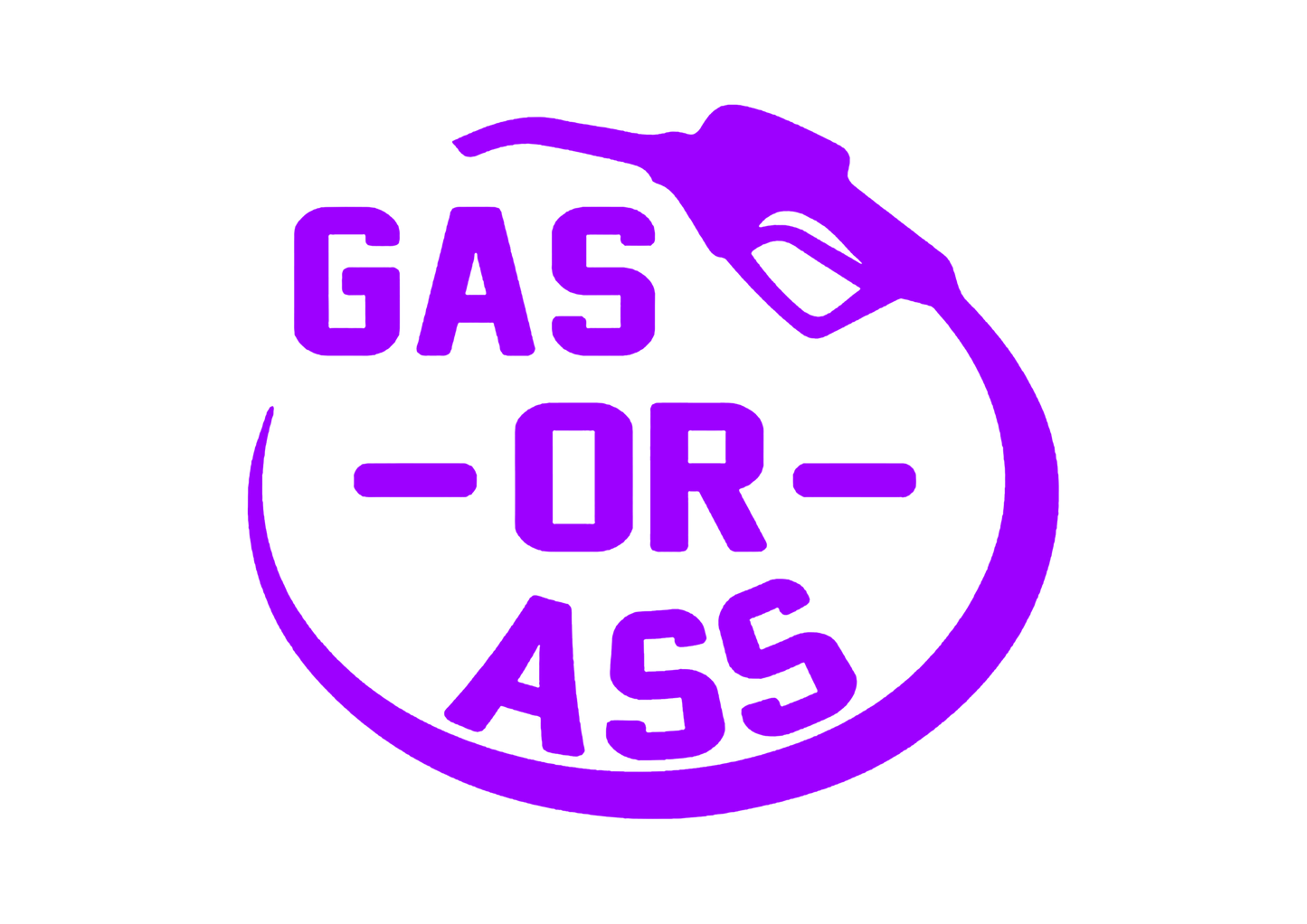 Sticker - GAS OR ASS