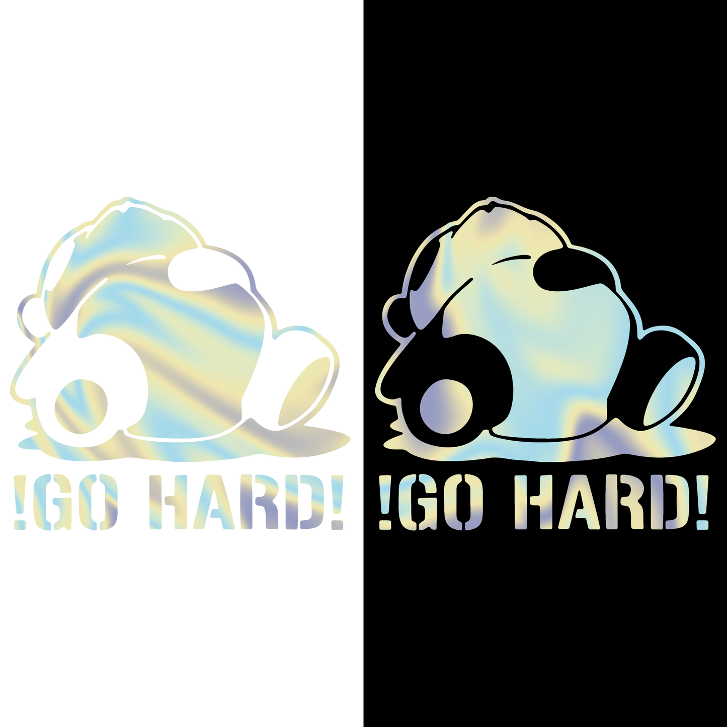 Sticker - GO HARD