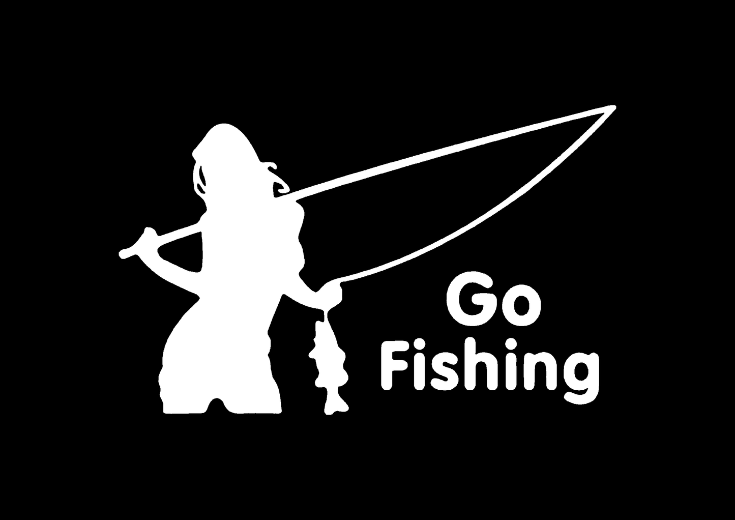 Sticker - GO FISHING