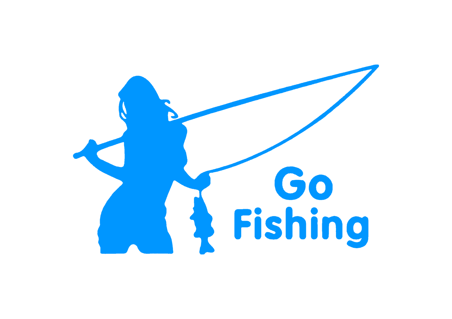 Sticker - GO FISHING