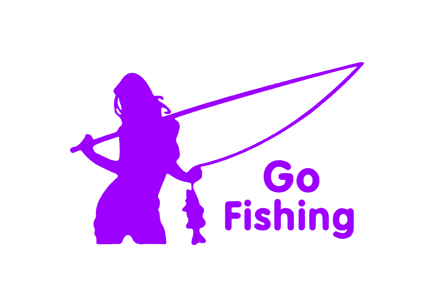 Sticker - GO FISHING