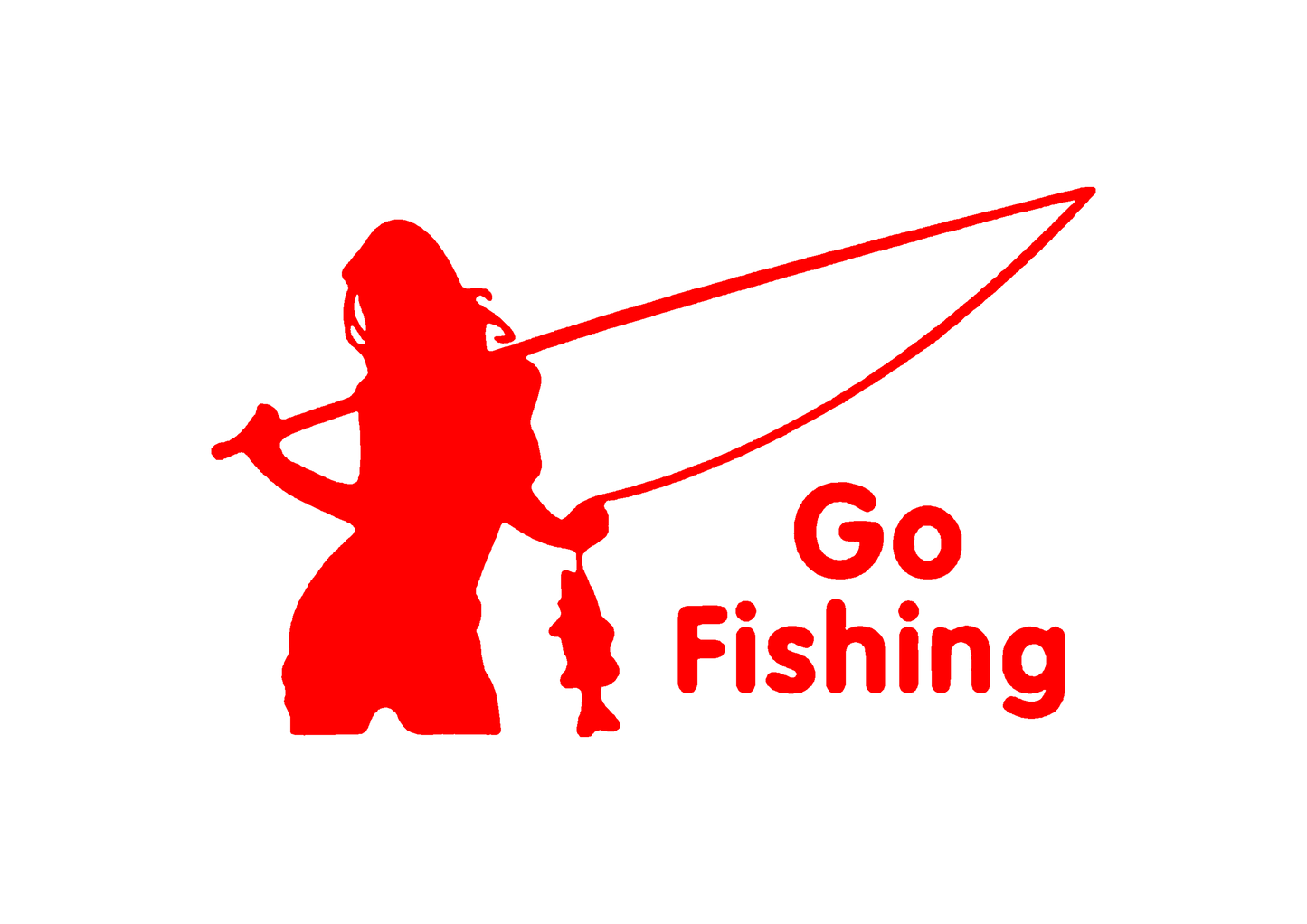 Sticker - GO FISHING