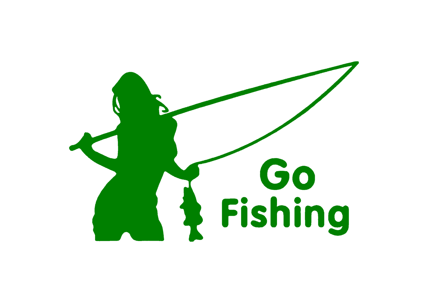 Sticker - GO FISHING