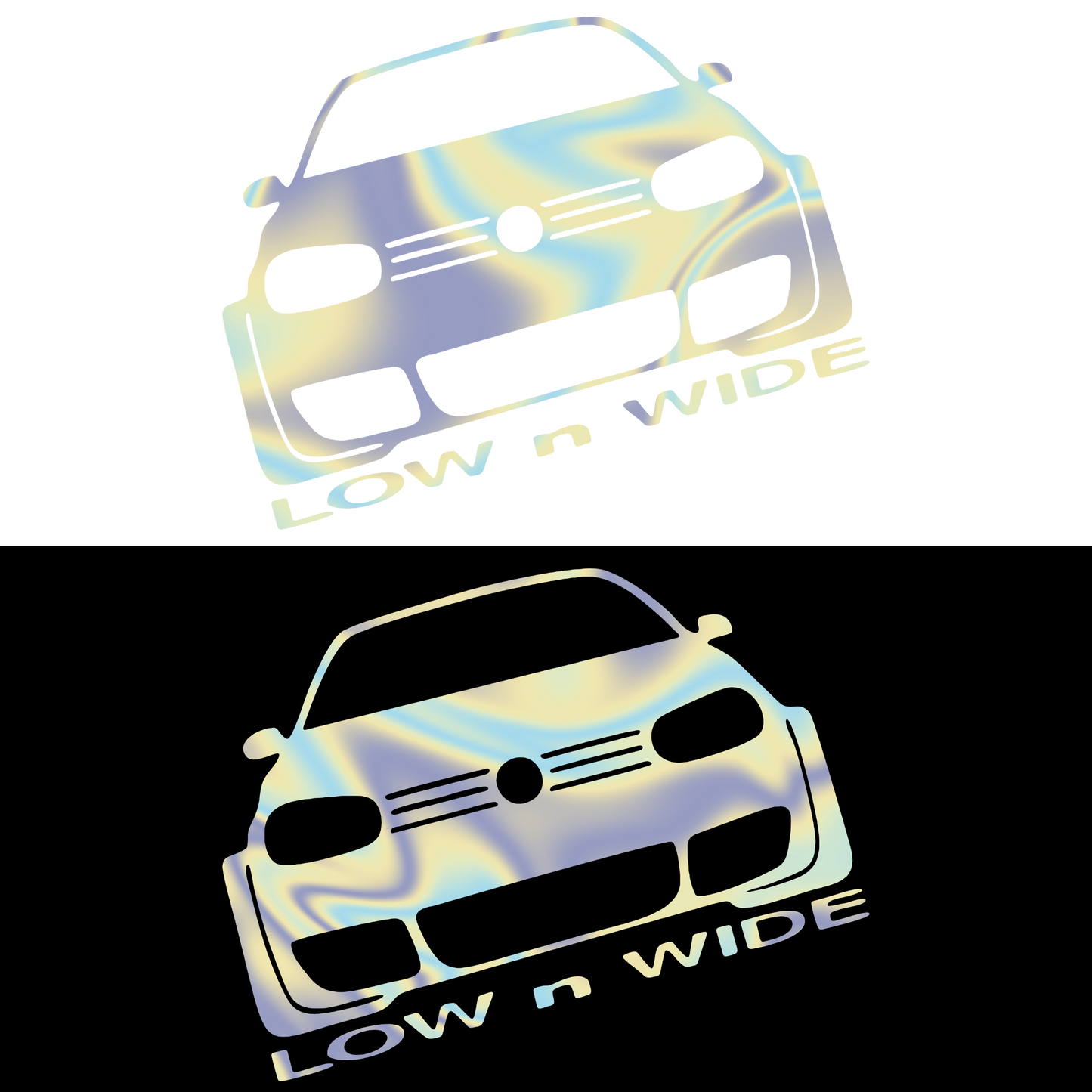 Sticker - GOLF LOW N WIDE