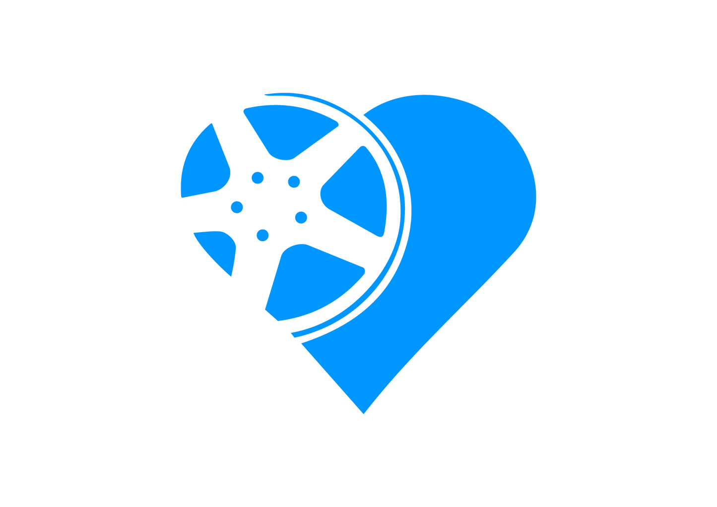 Sticker - HEART WHEEL