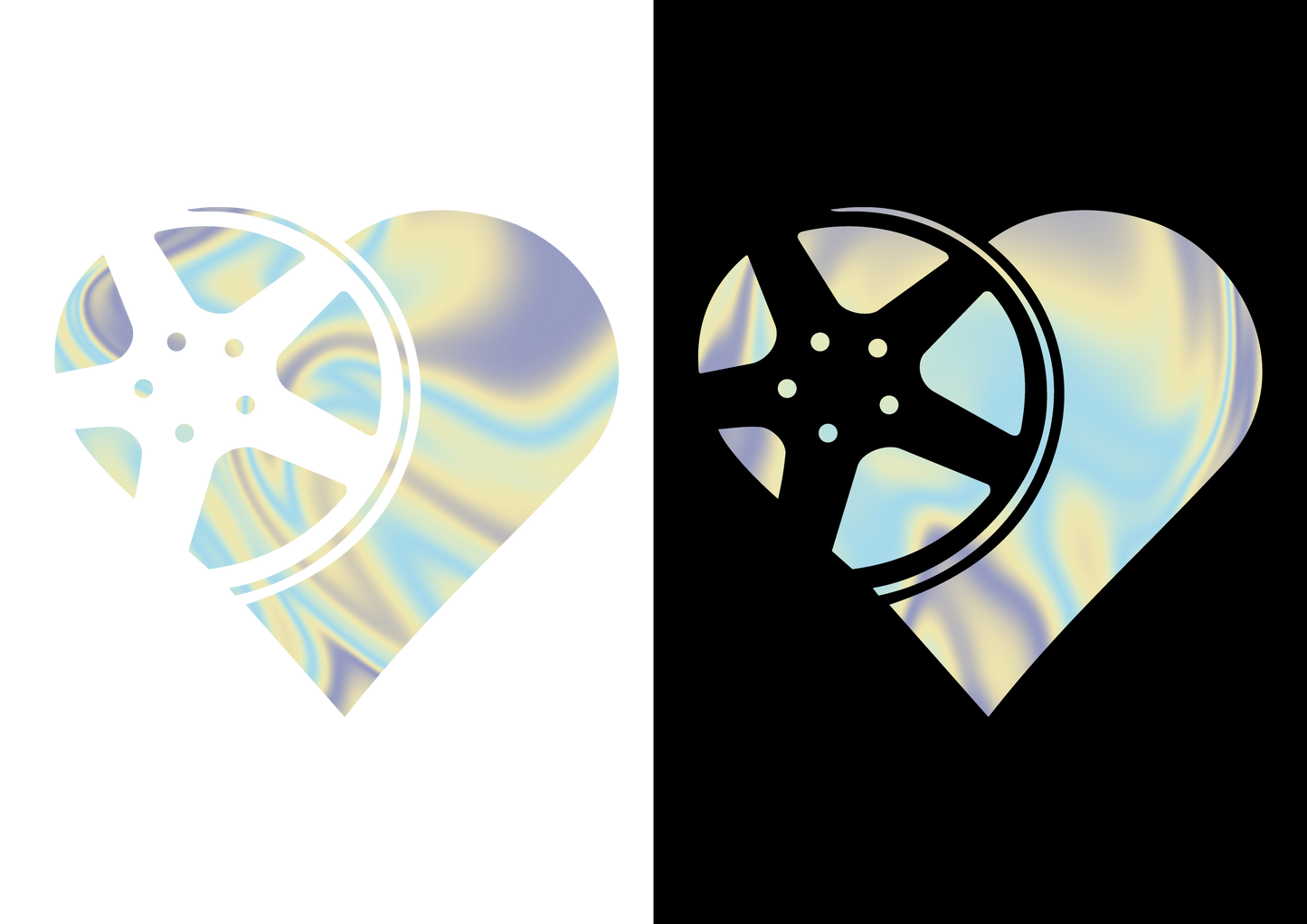 Sticker - HEART WHEEL