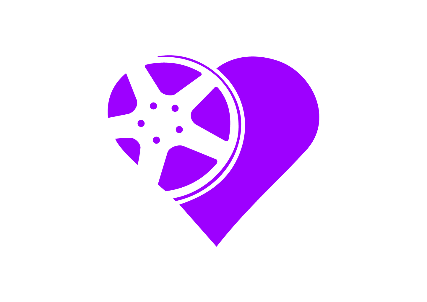 Sticker - HEART WHEEL