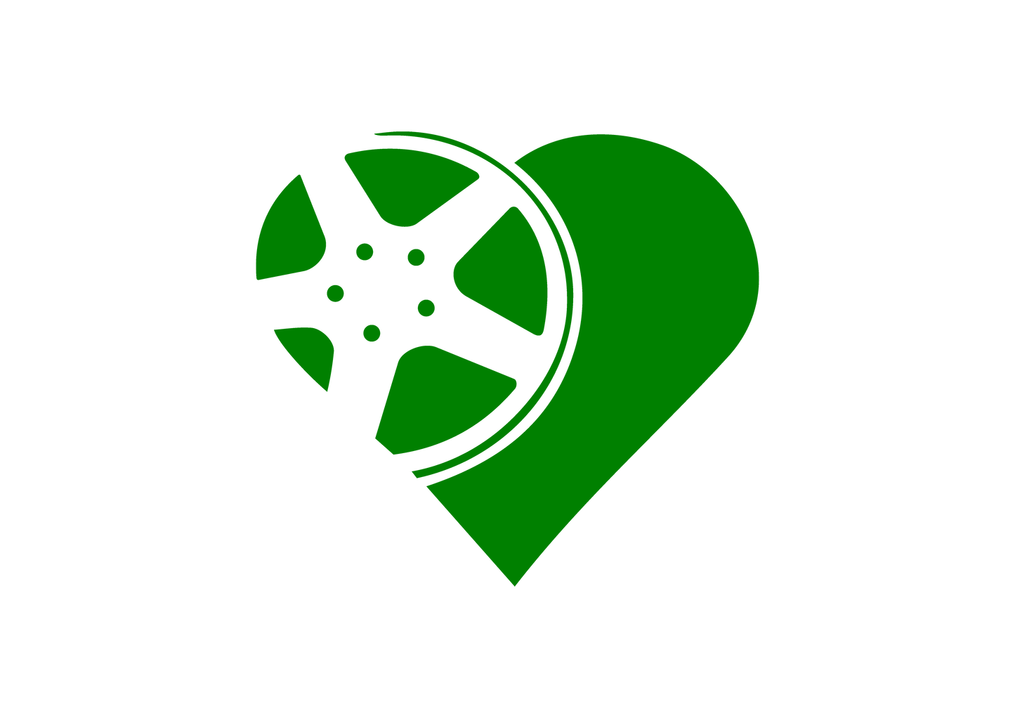 Sticker - HEART WHEEL