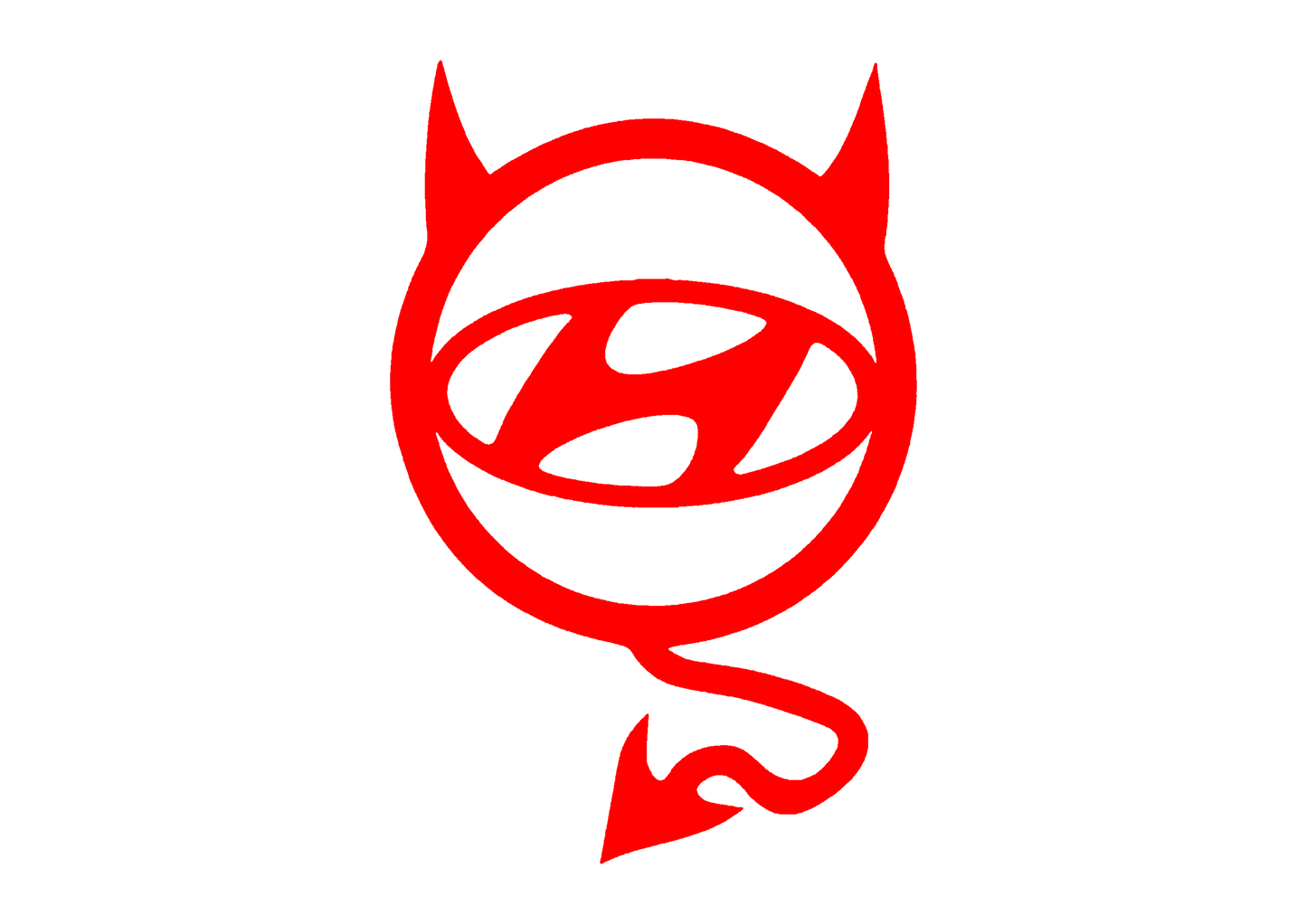 Sticker - HYUNDAI DEVIL 2