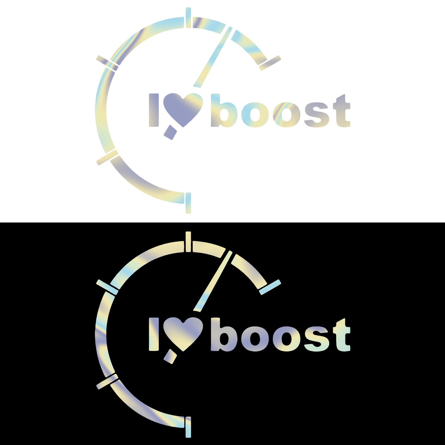 Sticker - I LOVE BOOST