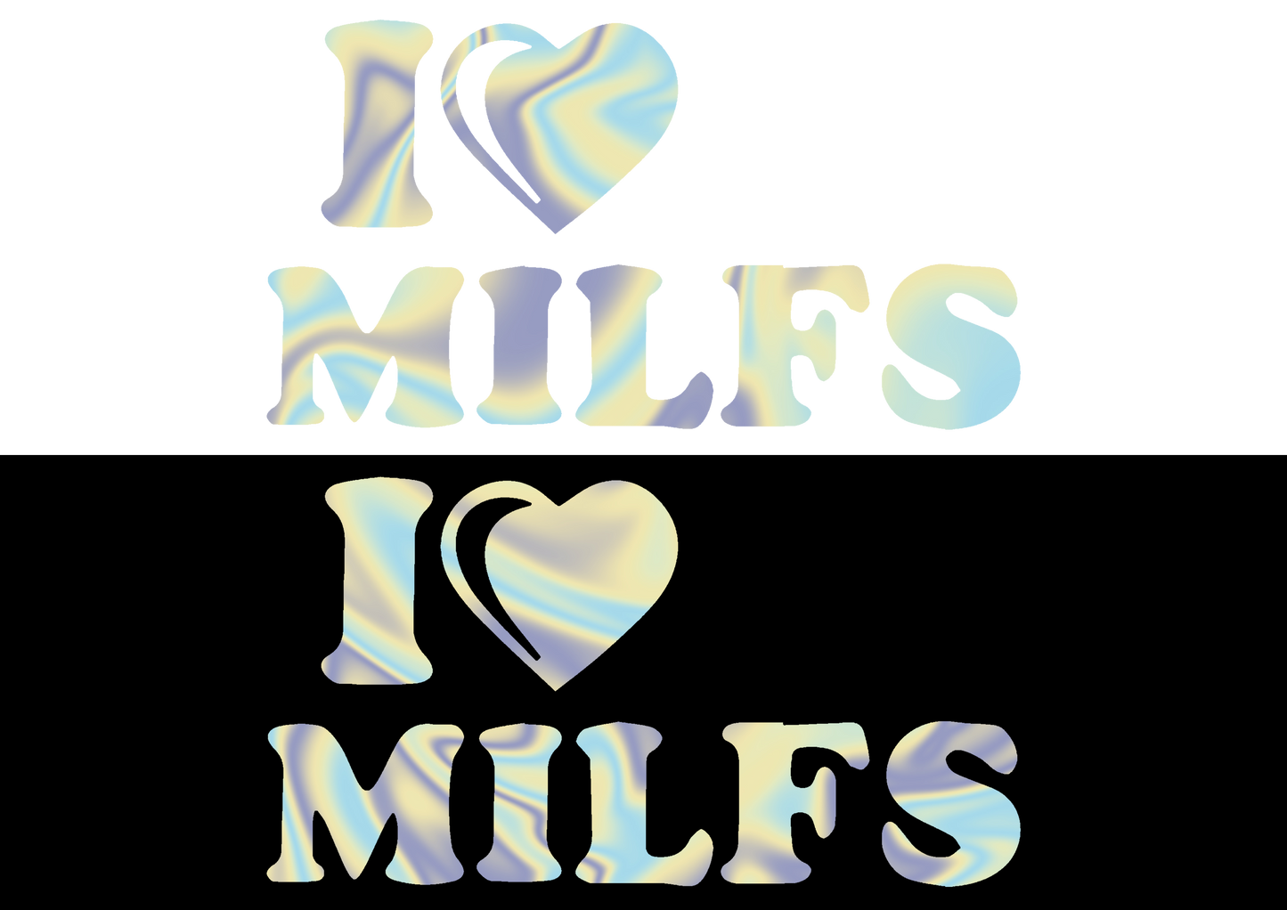 Sticker - I LOVE MILFS