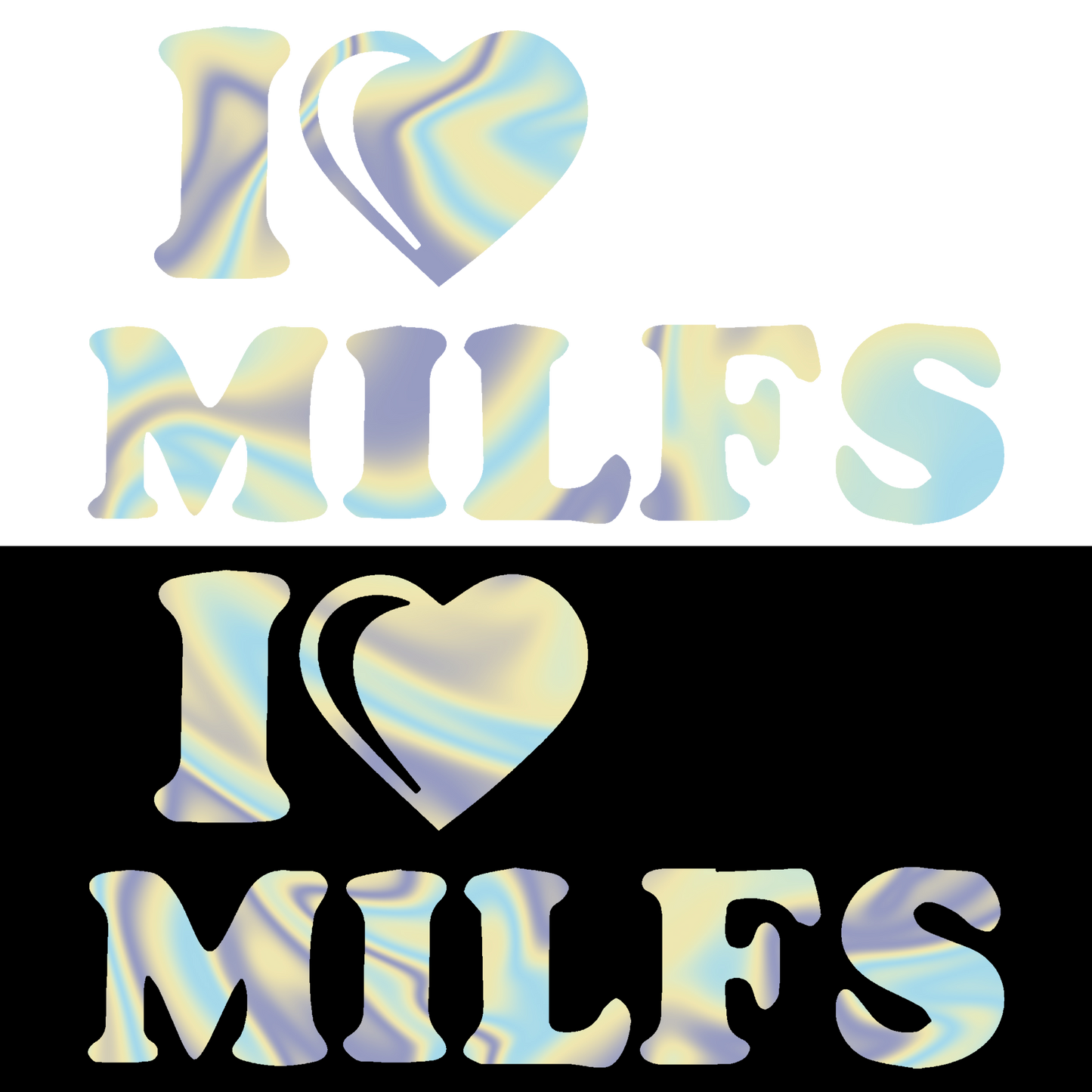 Sticker - I LOVE MILFS