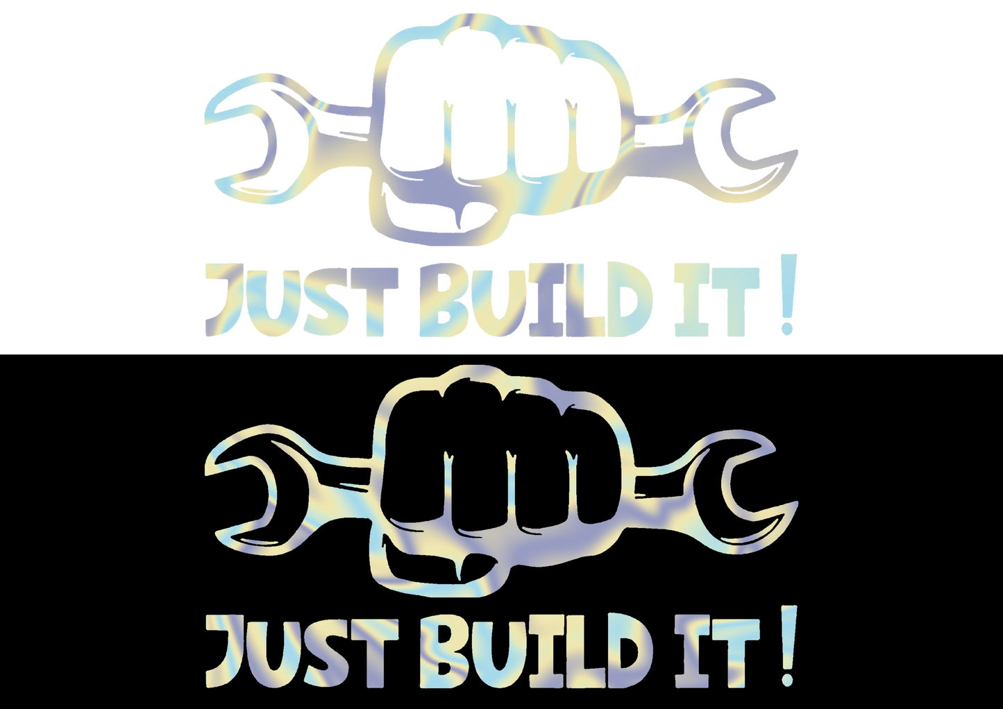 Sticker - JUST BUILD IT
