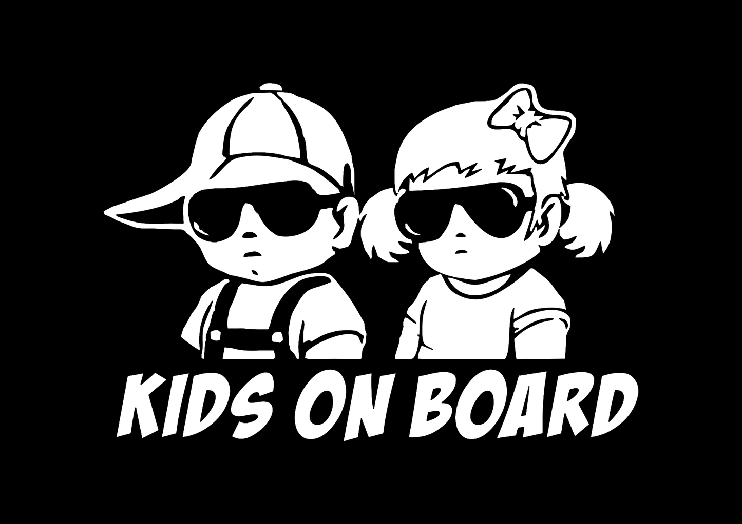 Sticker - KIDS ON BOARD