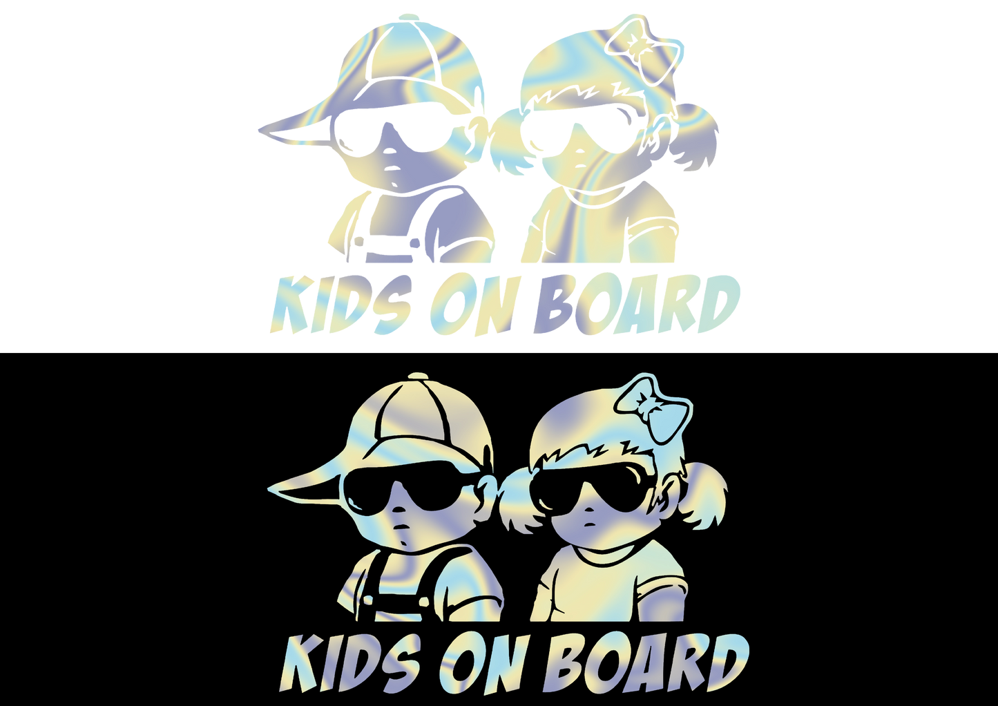 Sticker - KIDS ON BOARD