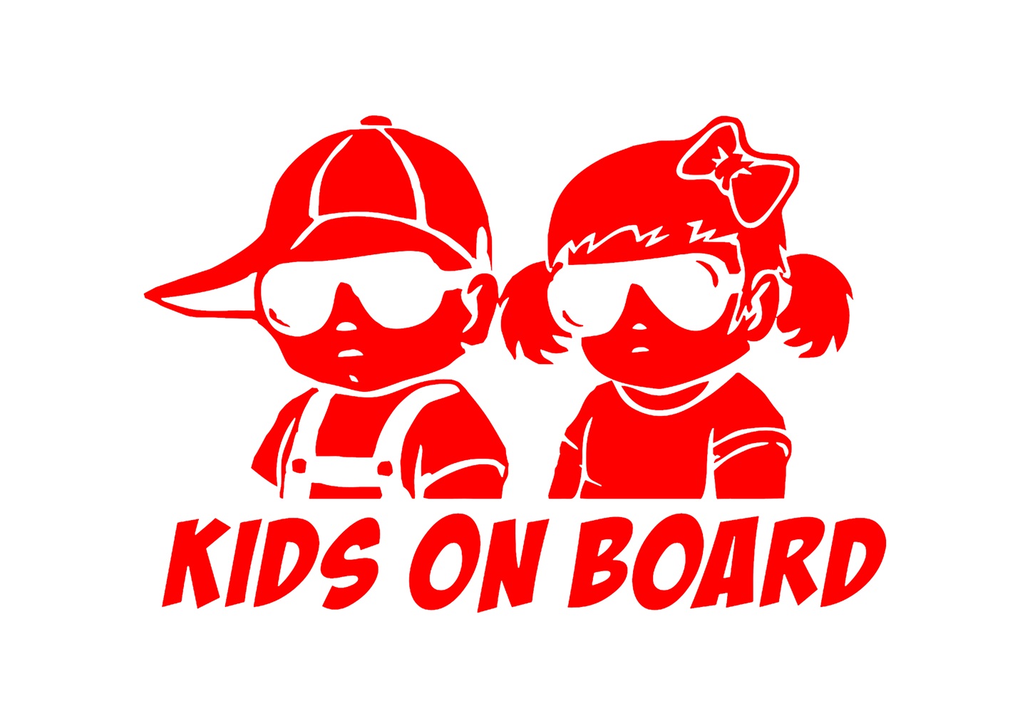 Sticker - KIDS ON BOARD