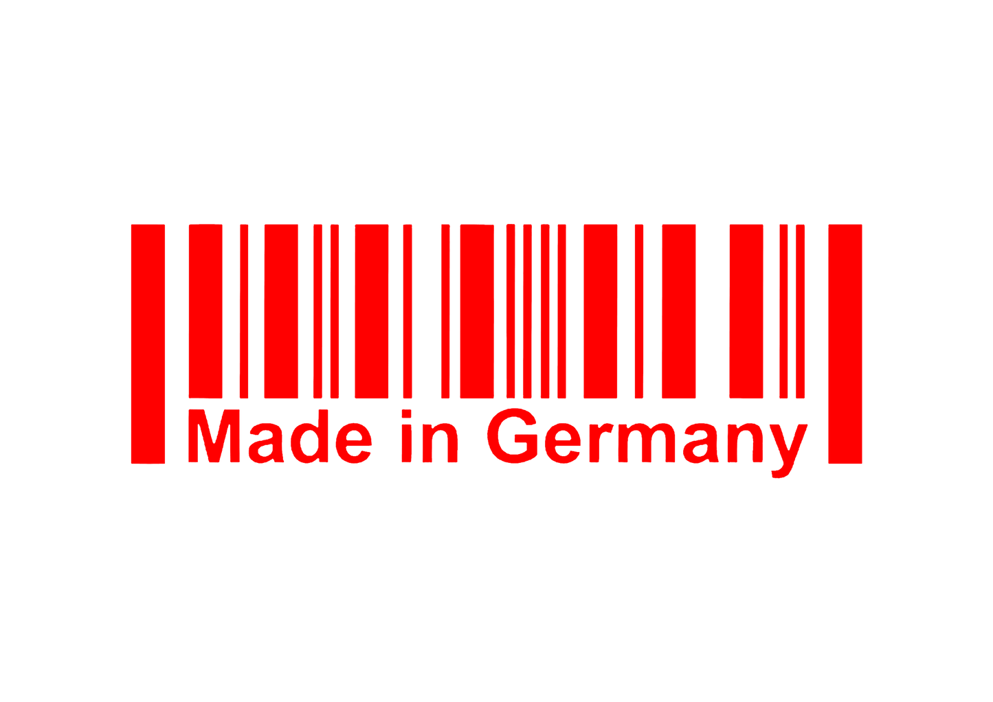 Sticker - MADE IN GERMANY