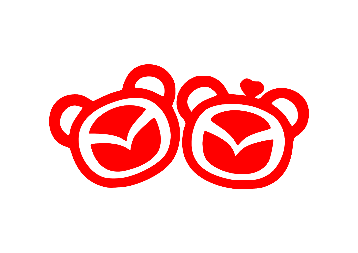 Sticker - MAZDA BEARS