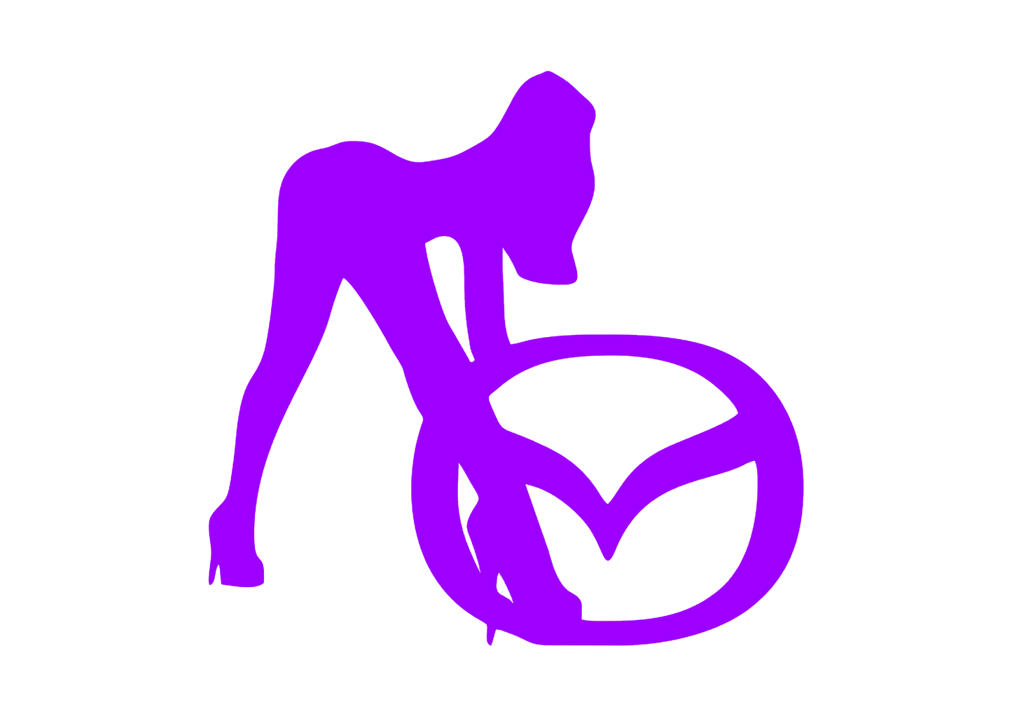 Sticker - MAZDA GIRL 2
