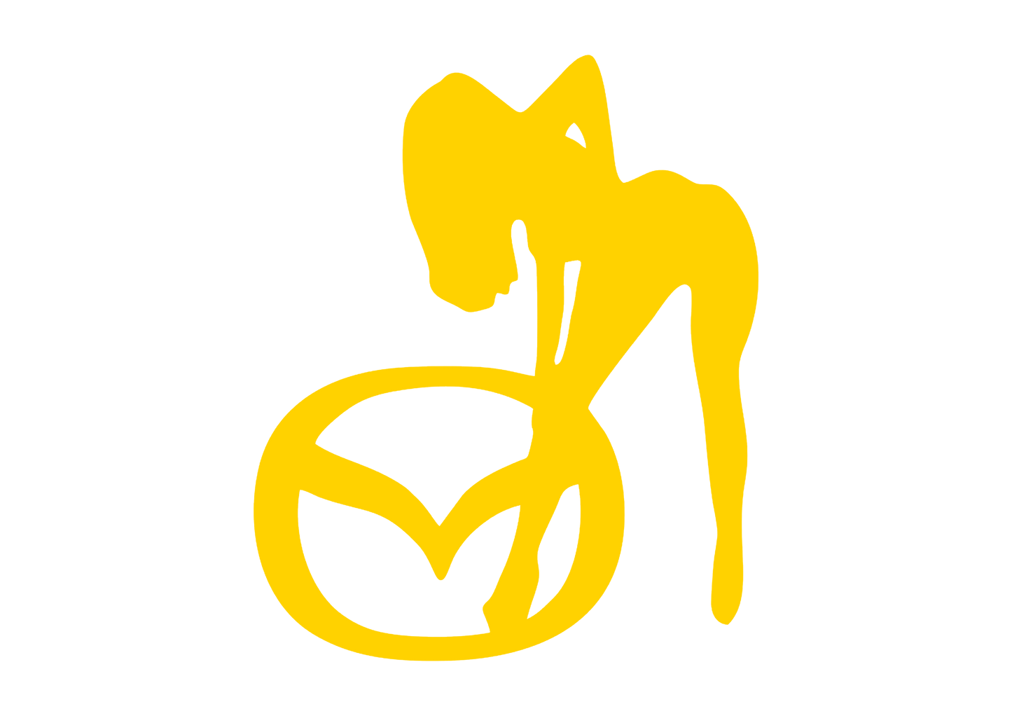 Sticker - MAZDA GIRL 3