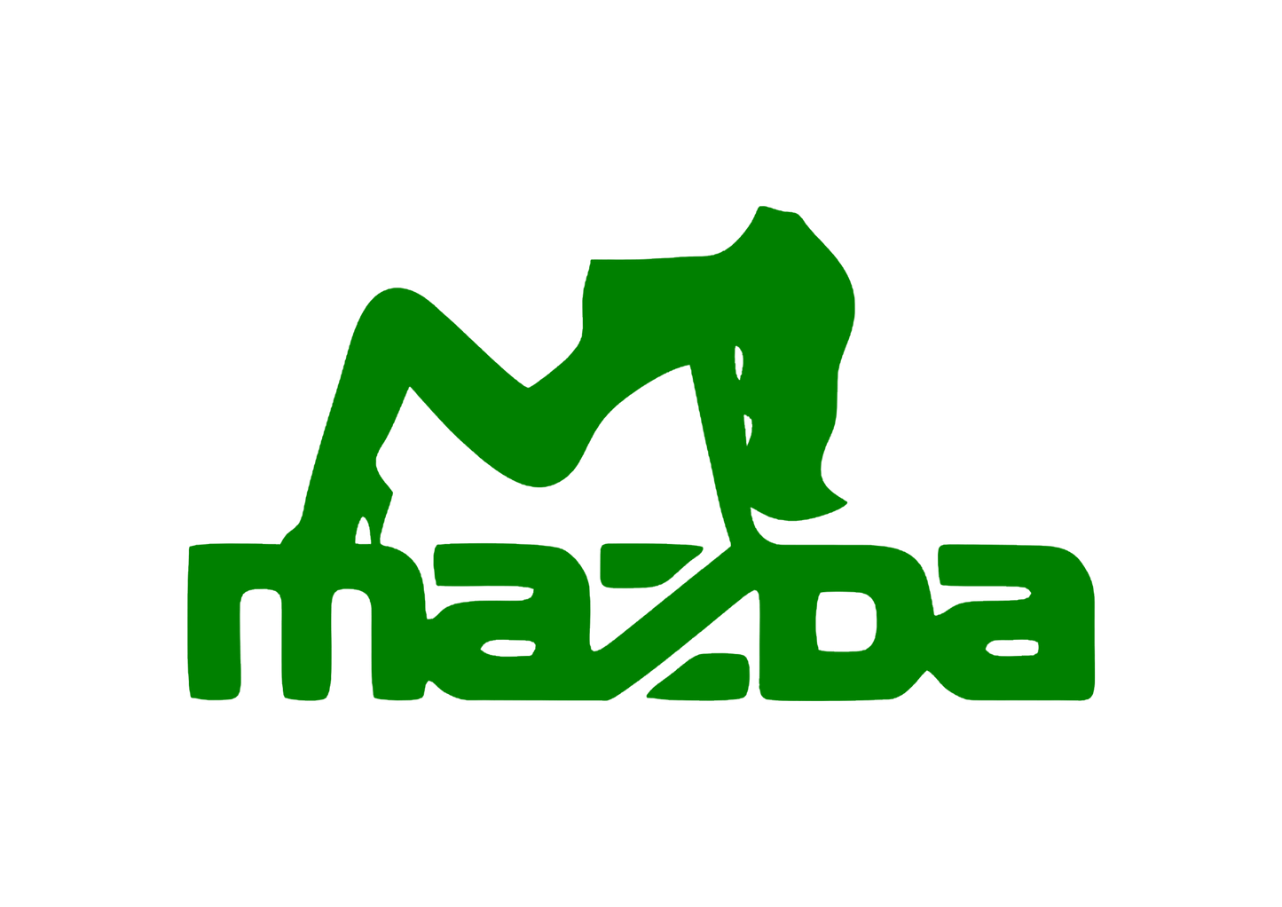Sticker - MAZDA GIRL 4