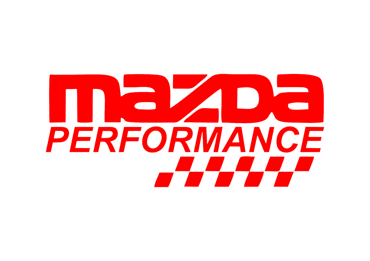 Sticker - MAZDA PERFORMANCE